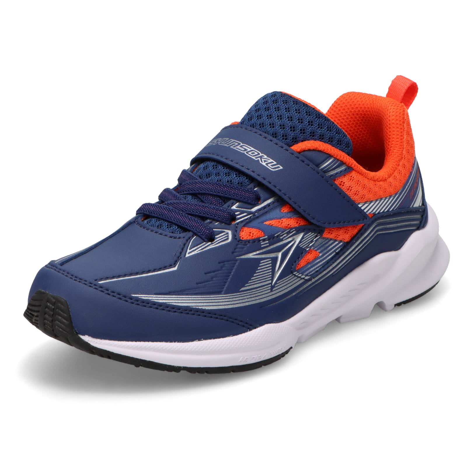 瞬足 JJ-217 ネービー】男の子用 3E｜跳べ！進め！広がる走り。《ULTRA