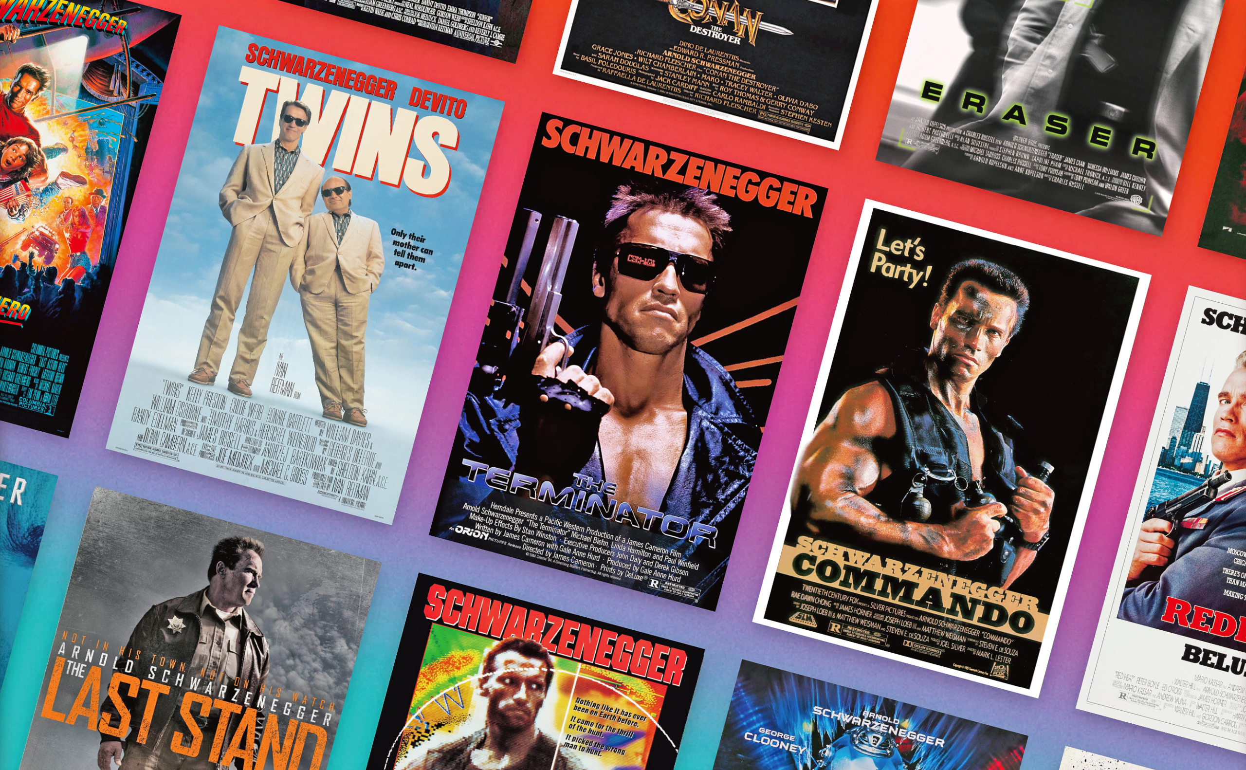 アーノルド・シュワルツェネッガーの映画作品
