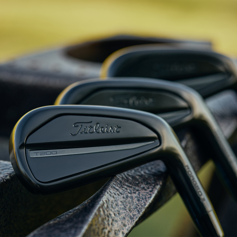 Black T200 Irons | Limited Edition | Titleist