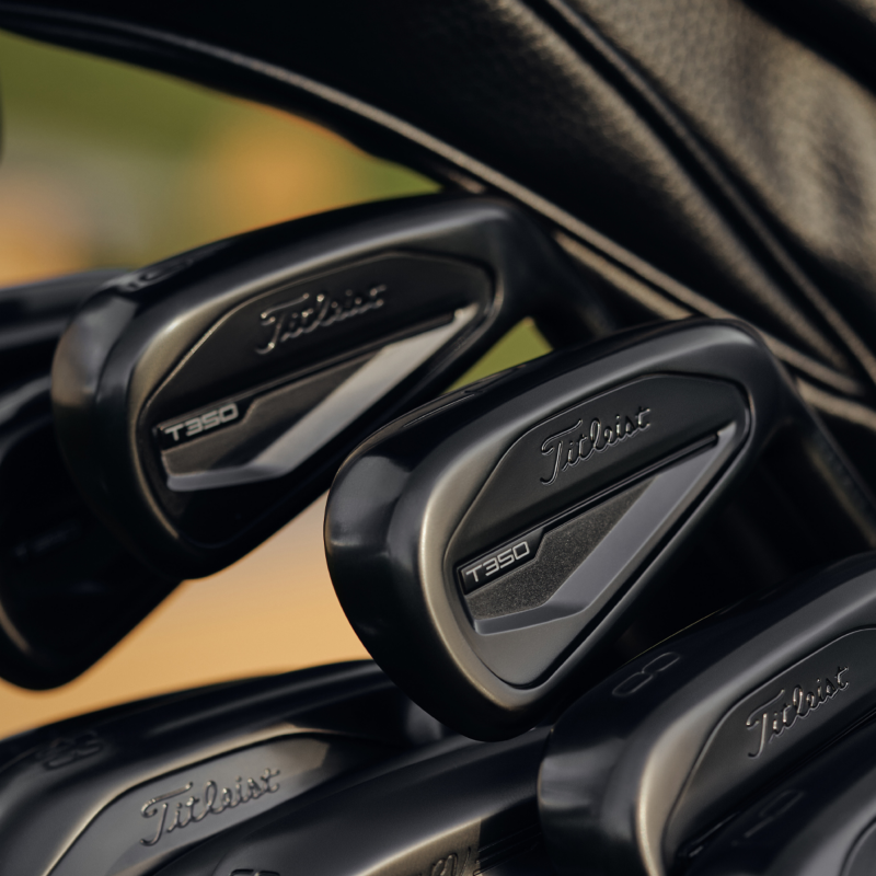 Black T350 Irons | Limited Edition | Titleist