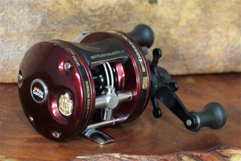 掃除ABU ambassadeur 5501 C3 IAR☆ワインカラー 注油