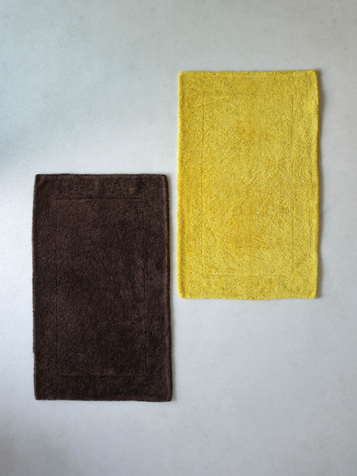 DOUBLE (ダブル) Bath Mat /18Color・2size - ABYSS HABIDECOR 日本