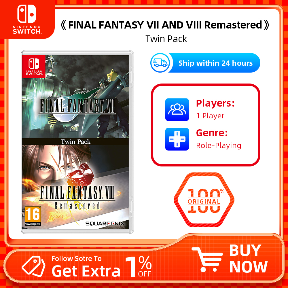Nintendo Switch- Final Fantasy VII and Final Fantasy VIII