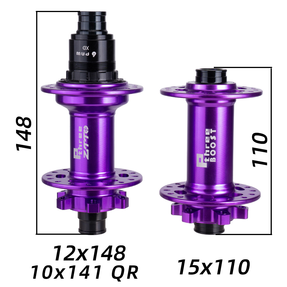 Ztto mtb 6爪ディスクブレーキ148ハブブースト32穴P3 vs dt 370 xm490