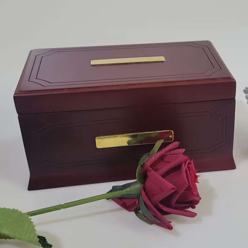 Lilium elfen lied-木製オルゴール,30トーン,無垢材,誕生日や