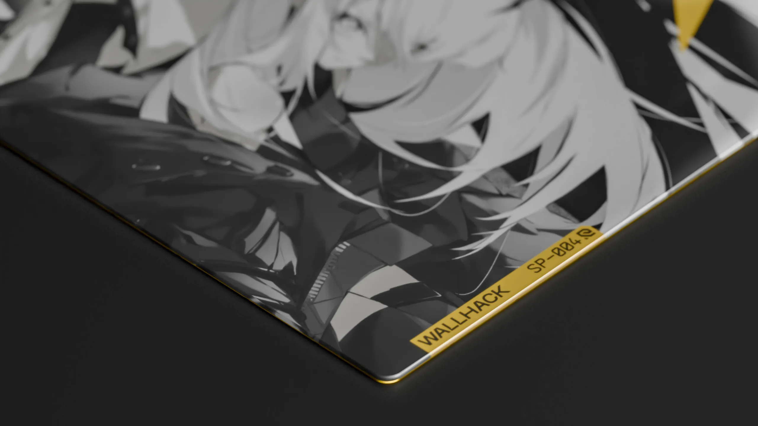 Wallhack SP-004 Twins Mousepad Anti Slip Tempered Glass Mouse Pad