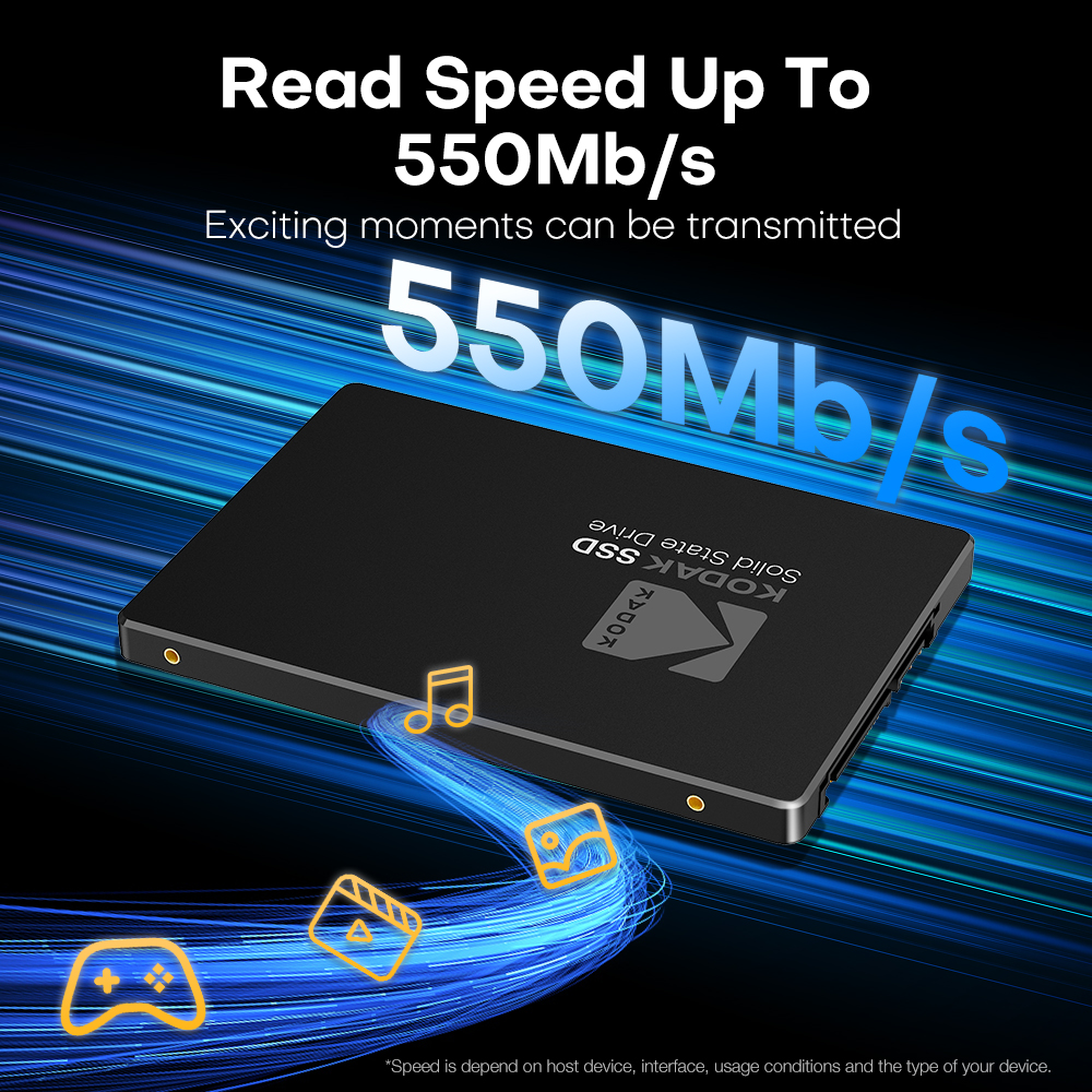 KODAK X120 SSD 1tb 512gb 256gb 128gb 6Gbps 550MB/s 2.5'' Sata3