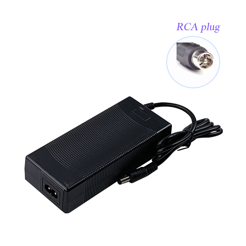 リチウムイオン充電器MATE Xバイク用充電器、RCA充電プラグ付き充電器