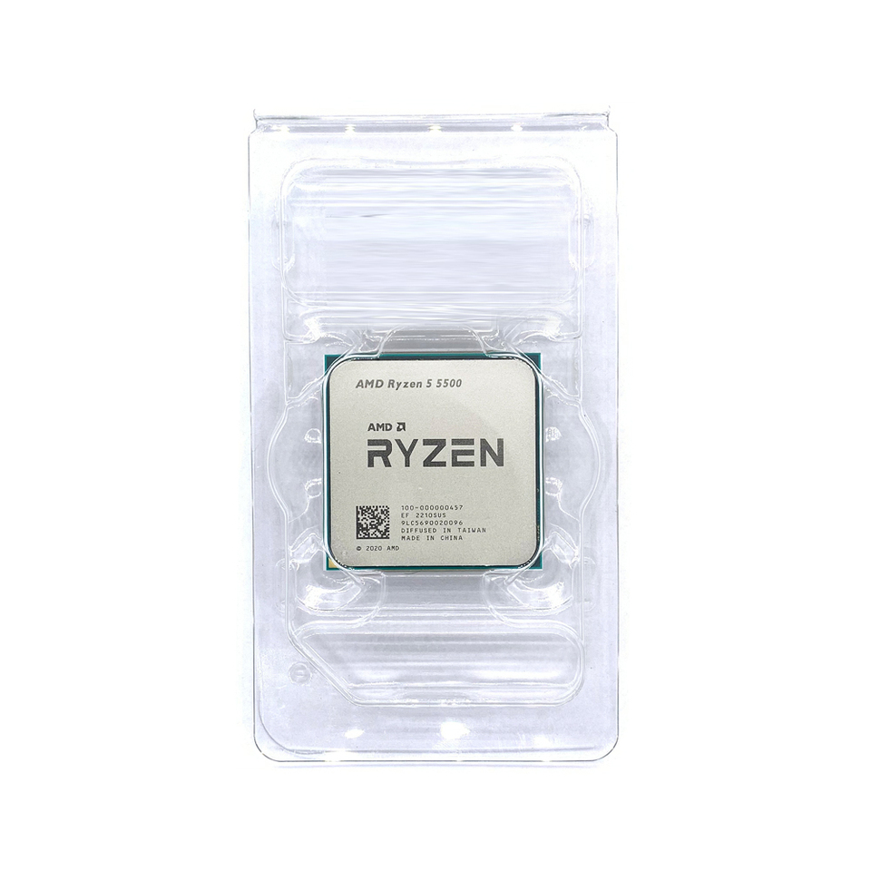 AMD Ryzen 5 5500 CPU プロセッサ R5 5500 100% 新品 6 コアソケット