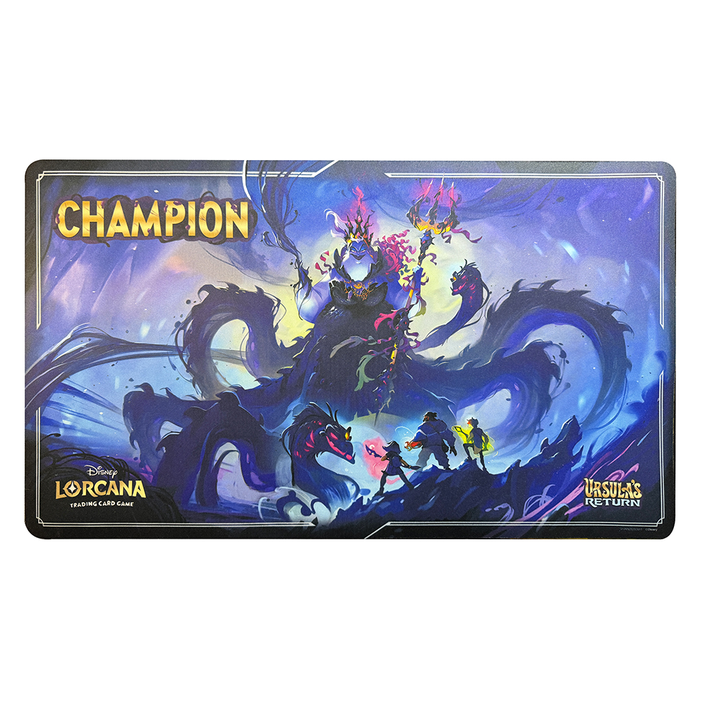 Lorcana-tcgゲームプレイマット、スティッチロックスター、エルザ精神