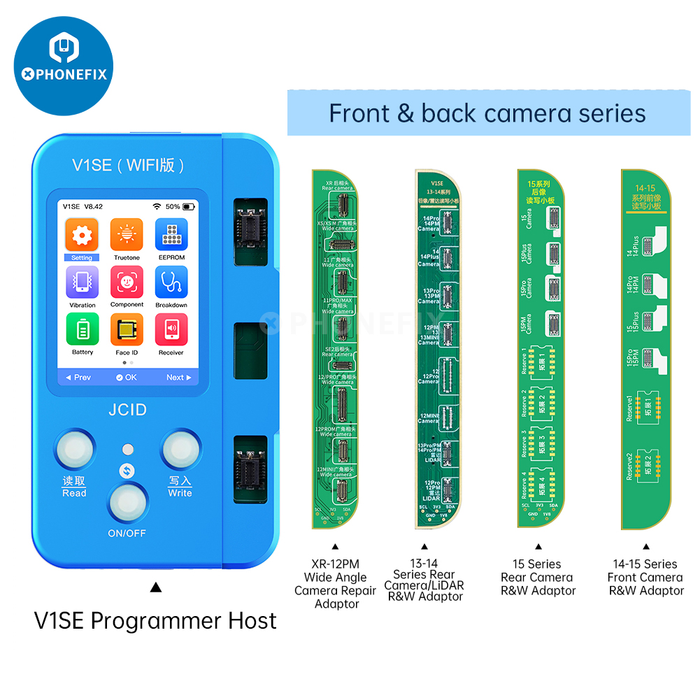 JCID V1S JC V1SE Wifi対応 iPhone 11 12 13 14 15 16 17 Pro Max用