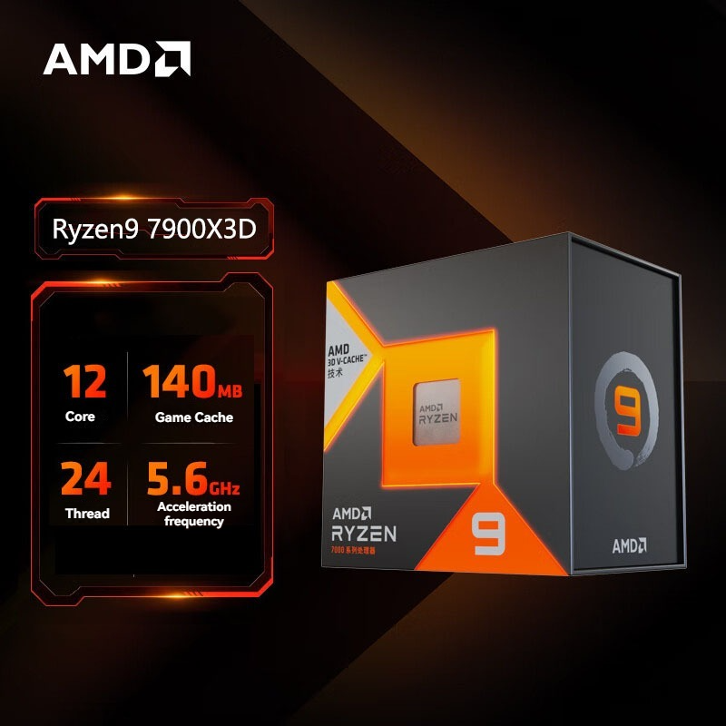 AMD Ryzen 9 7900X3D 12コアプロセッサのレビューと使い方のガイド