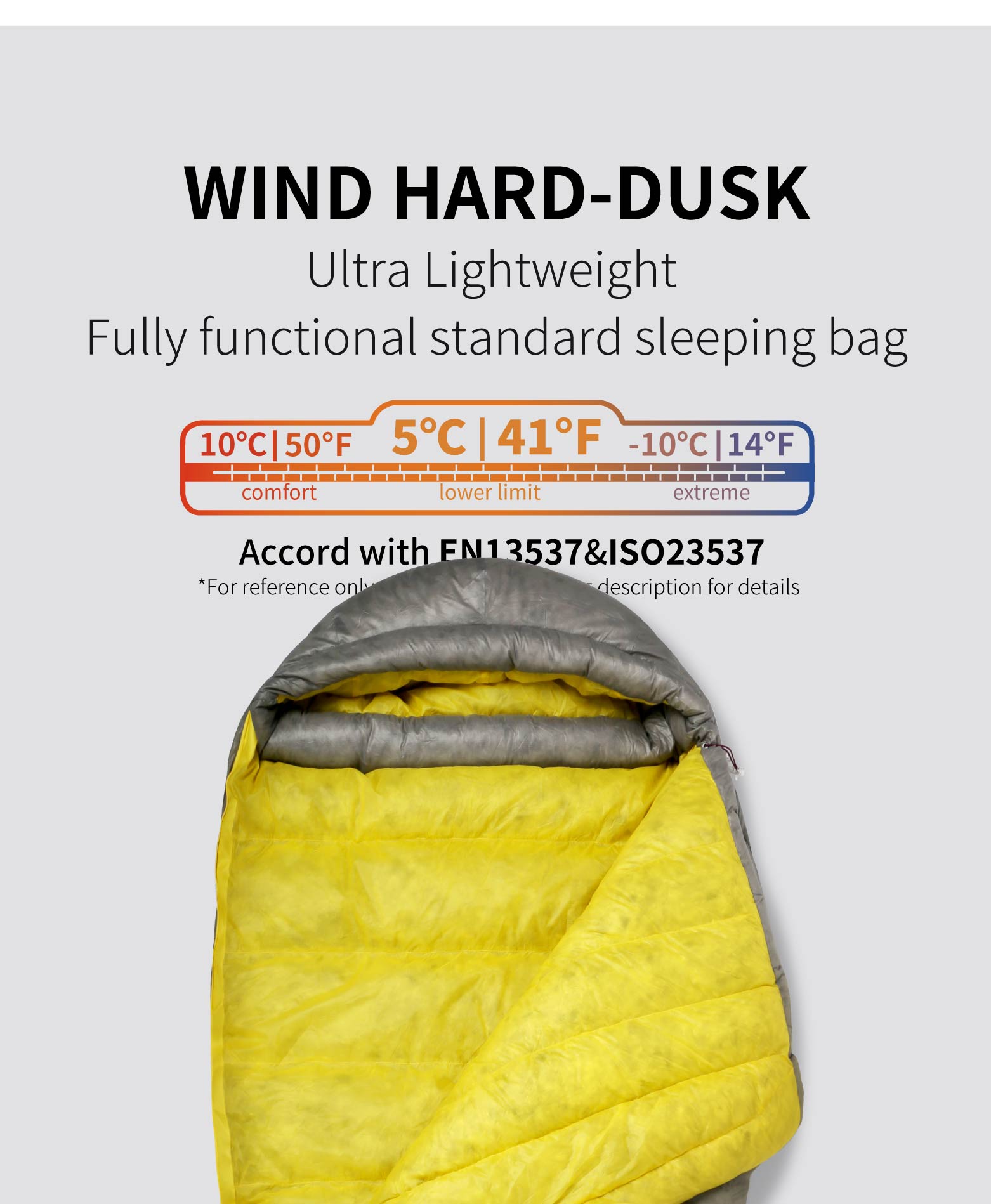 AEGISMAX Wind Hard Dusk 7D Nylon DWR 800FP Ultra Dry Down Pro