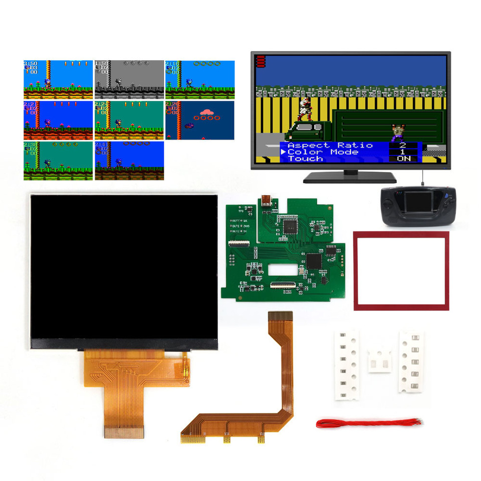 HiSpeedodo-ips LCDスクリーンキット,3.5