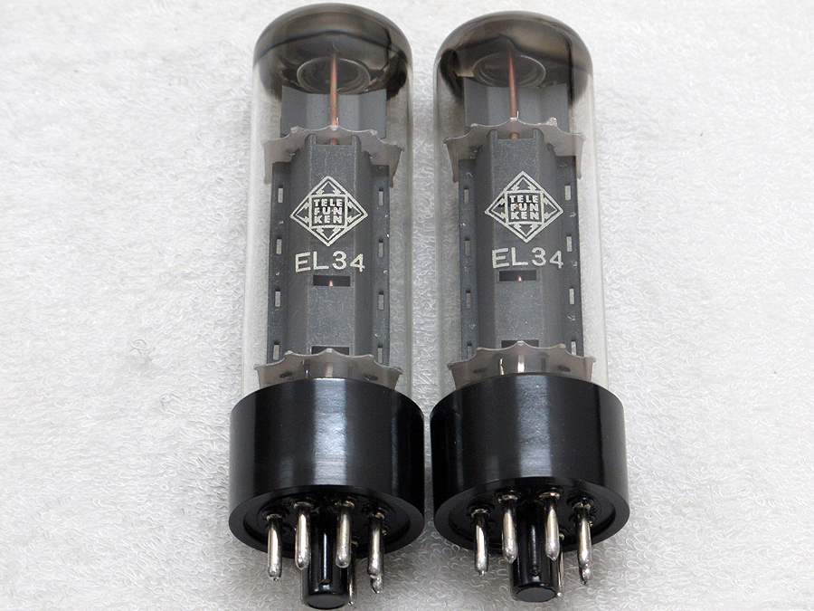 テレフンケン TELEFUNKEN EL34(2本) 真空管 @24678 / 中古オーディオ
