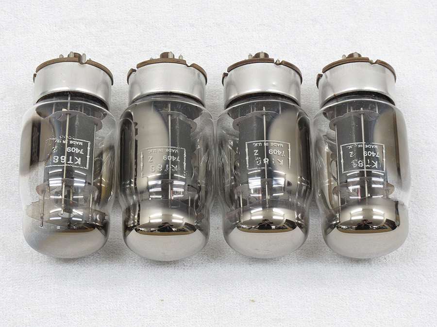 GEC KT88(4本) 真空管 英国製 出力管 @24768 / 中古オーディオ買取