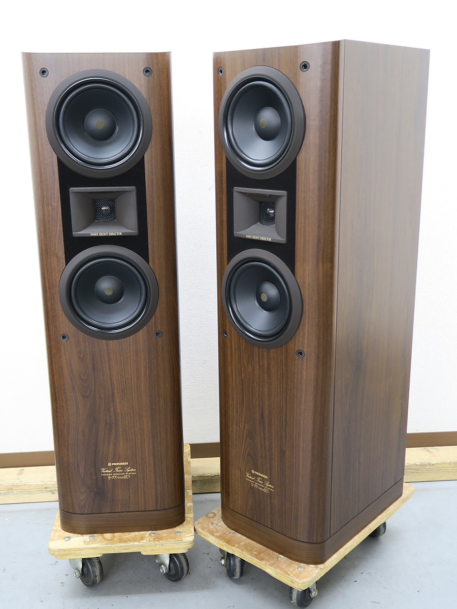 パイオニア Pioneer S-77 TWIN SD スピーカー ペア @39028 / 中古