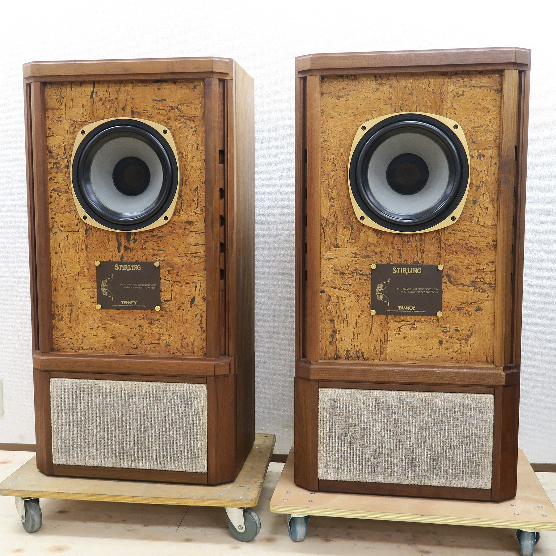 Bランク】タンノイ TANNOY STIRLING/HW スピーカーペア スタンド付き