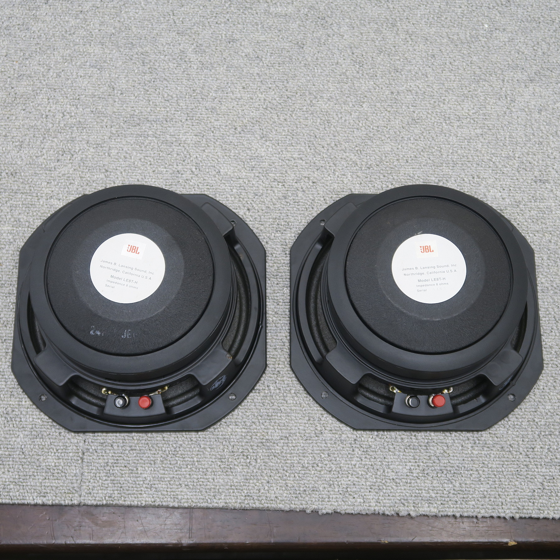Bランク】ジェイビーエル JBL LE8T-H フルレンジペア SANSUI SP-LE8T型