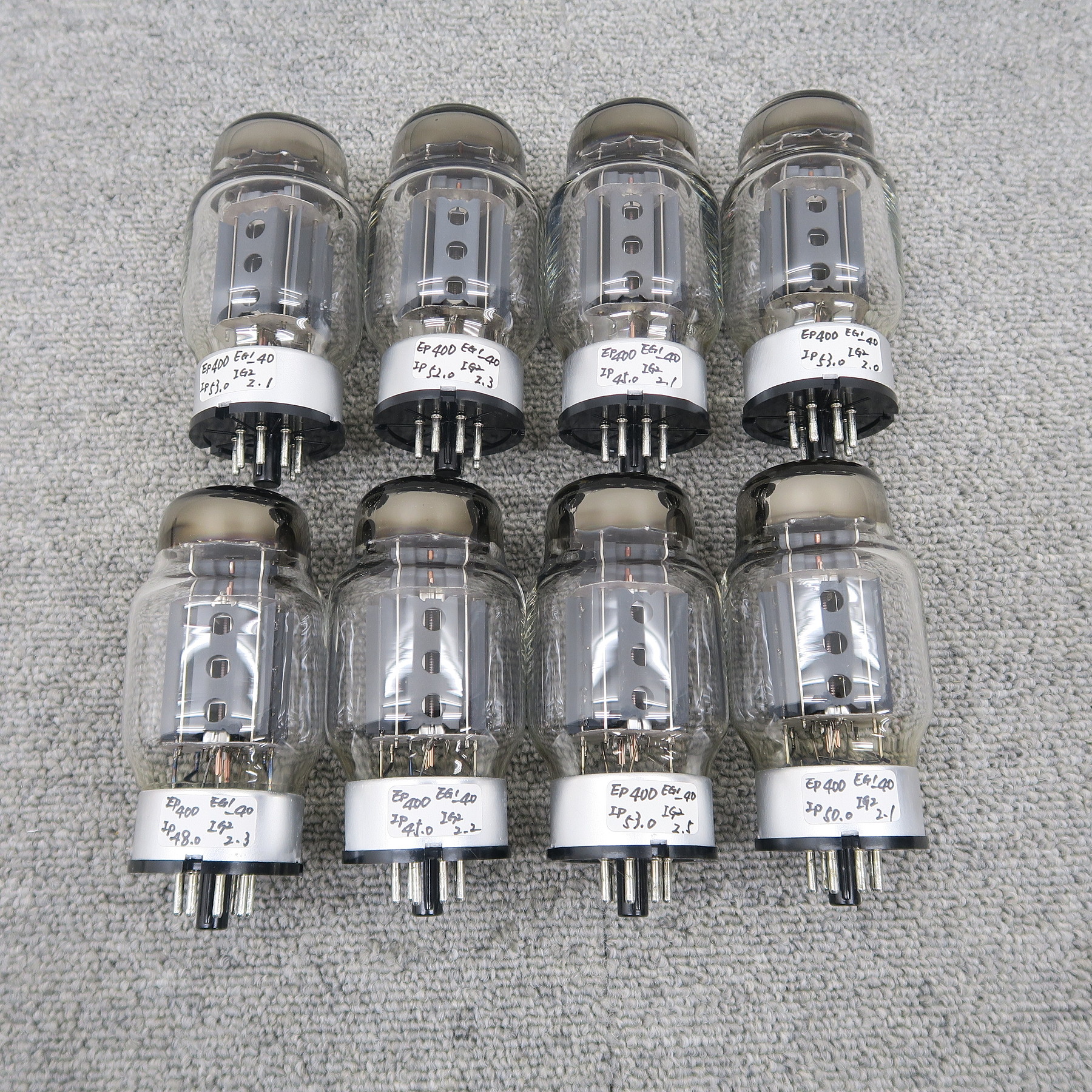 現状】KT88 8本セット 真空管 メーカー不明@54097 / 中古オーディオ