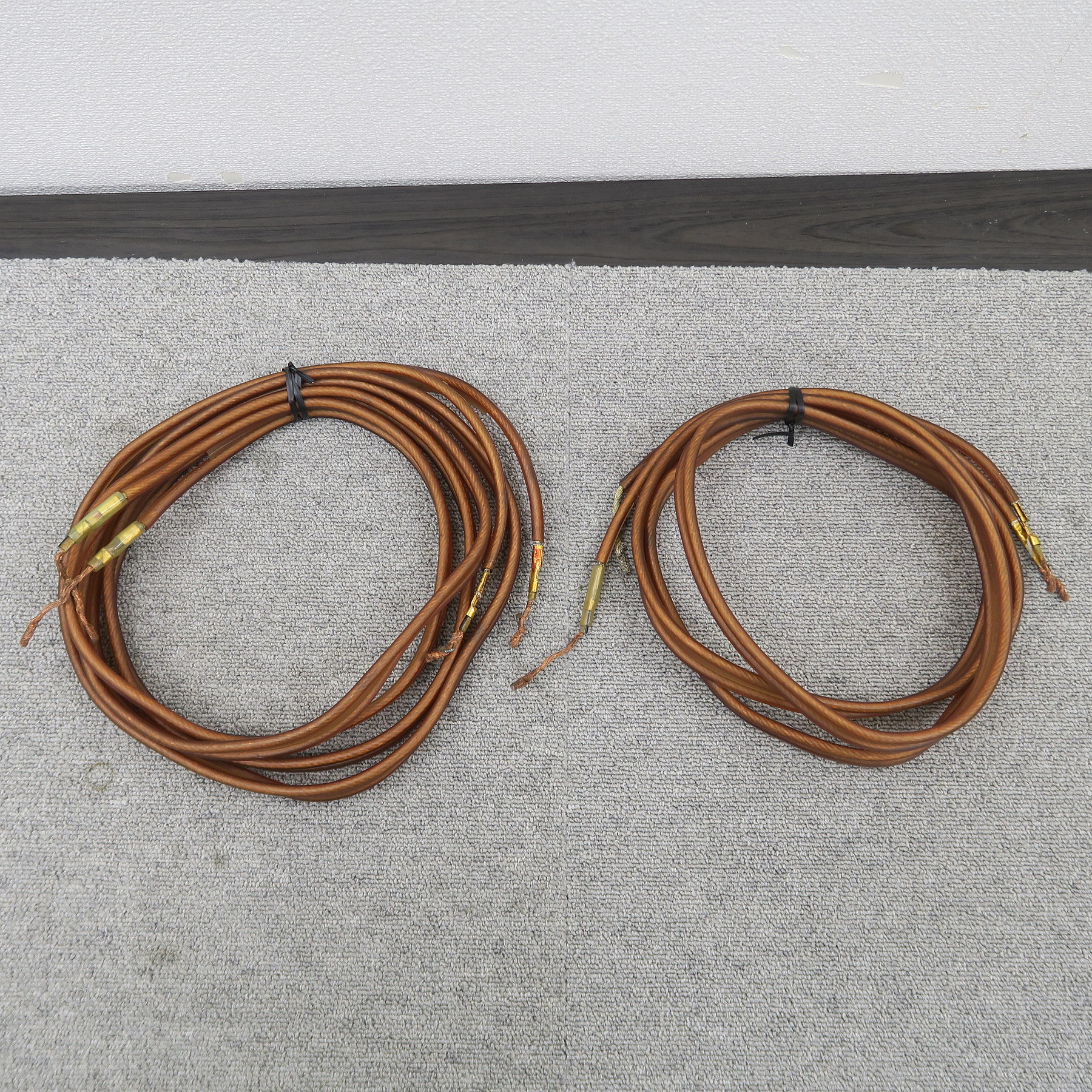 Cランク】van den Hul M.C.D 352 2.3m 3.0m スピーカーケーブル