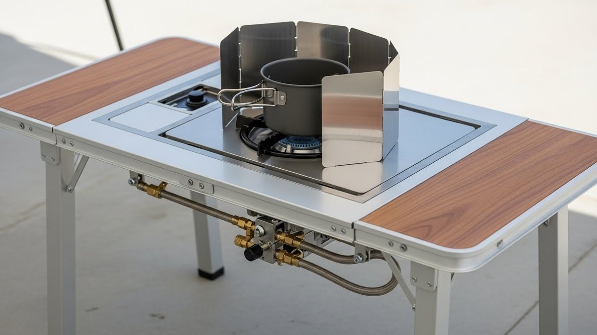 スノーピークのフラットバーナーに合うテーブルは？IGT規格の選び方を