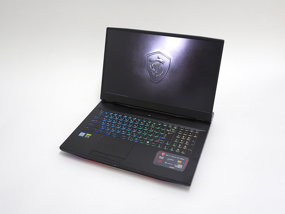 ゲーミングノートなのに性能は上位デスクトップPC級、絶対性能を求める