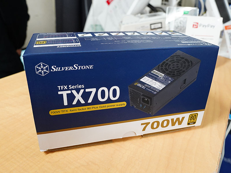 SilverStoneの大容量TFX電源「TX700 Gold」が入荷、冷却ファンは80mm×1