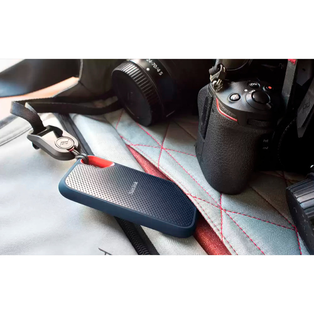 SanDisk エクストリーム ポータブSSD 4TB [SDSSDE61-4T00-J25]｜Mac