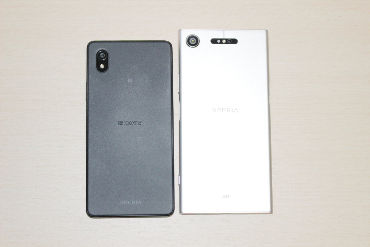 実機比較】｢Xperia Ace III｣と｢Xperia XZ1｣の本体サイズ＆処理性能
