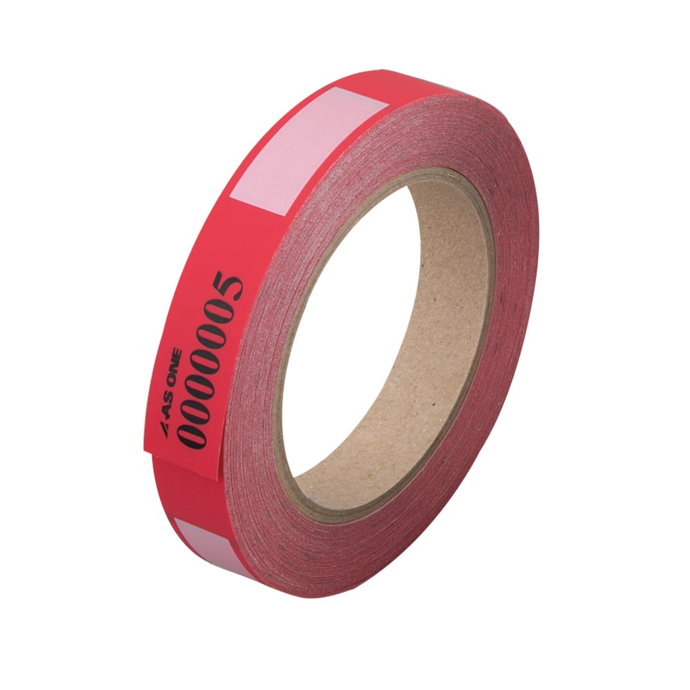 7-9658-01 封印テープ 20mm×30m レッド MT-3020R 【AXEL】 アズワン