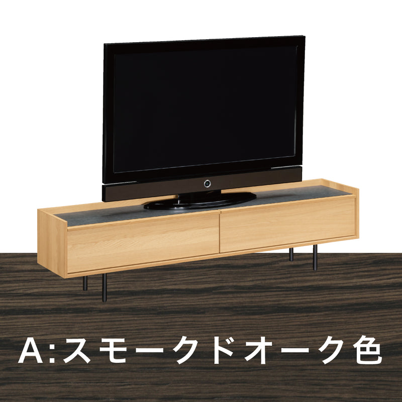 カリモク TVボード BRICK ブリック QW6107 幅180cm シンプルデザイン