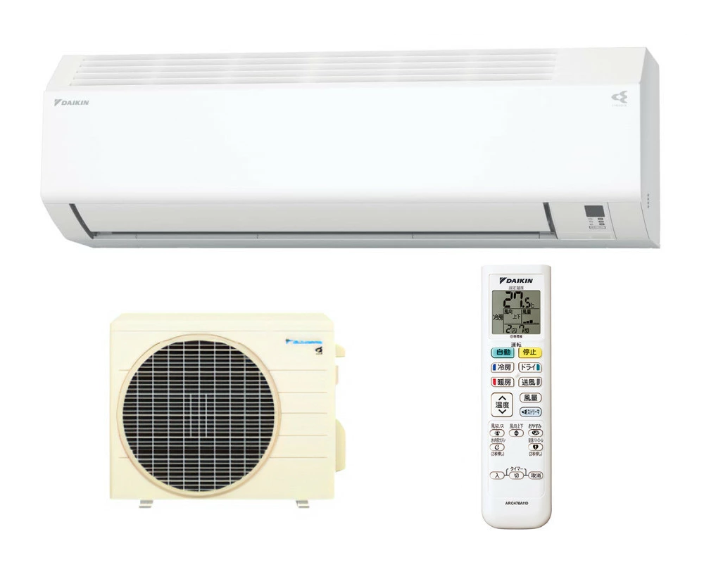 東京限定：65歳以上or障害者】DAIKIN 25年モデル S255ATAS ホワイト AX
