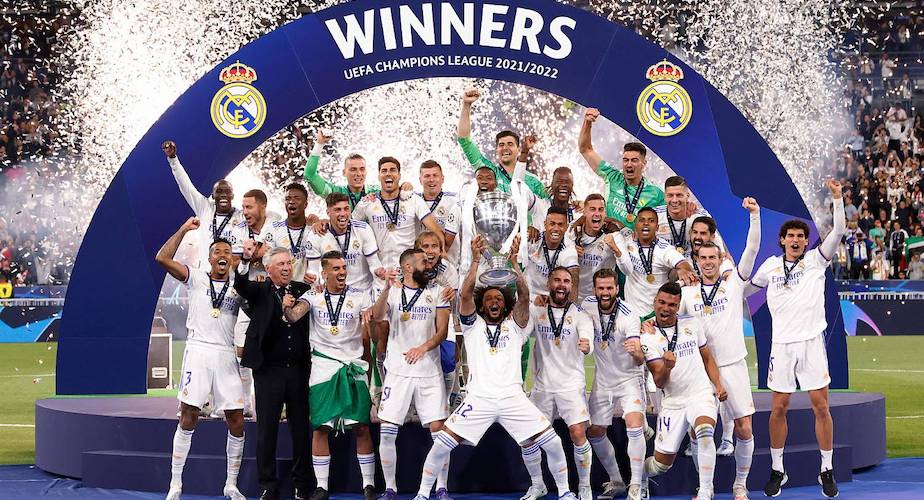 1位レアル・マドリー】CL決勝で最も勝率が高いクラブランキング