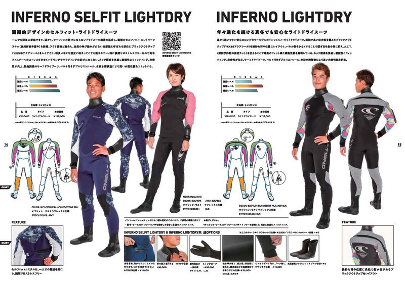 今年もオニールライトドライ「セルフィット」 | サーフィンスクール