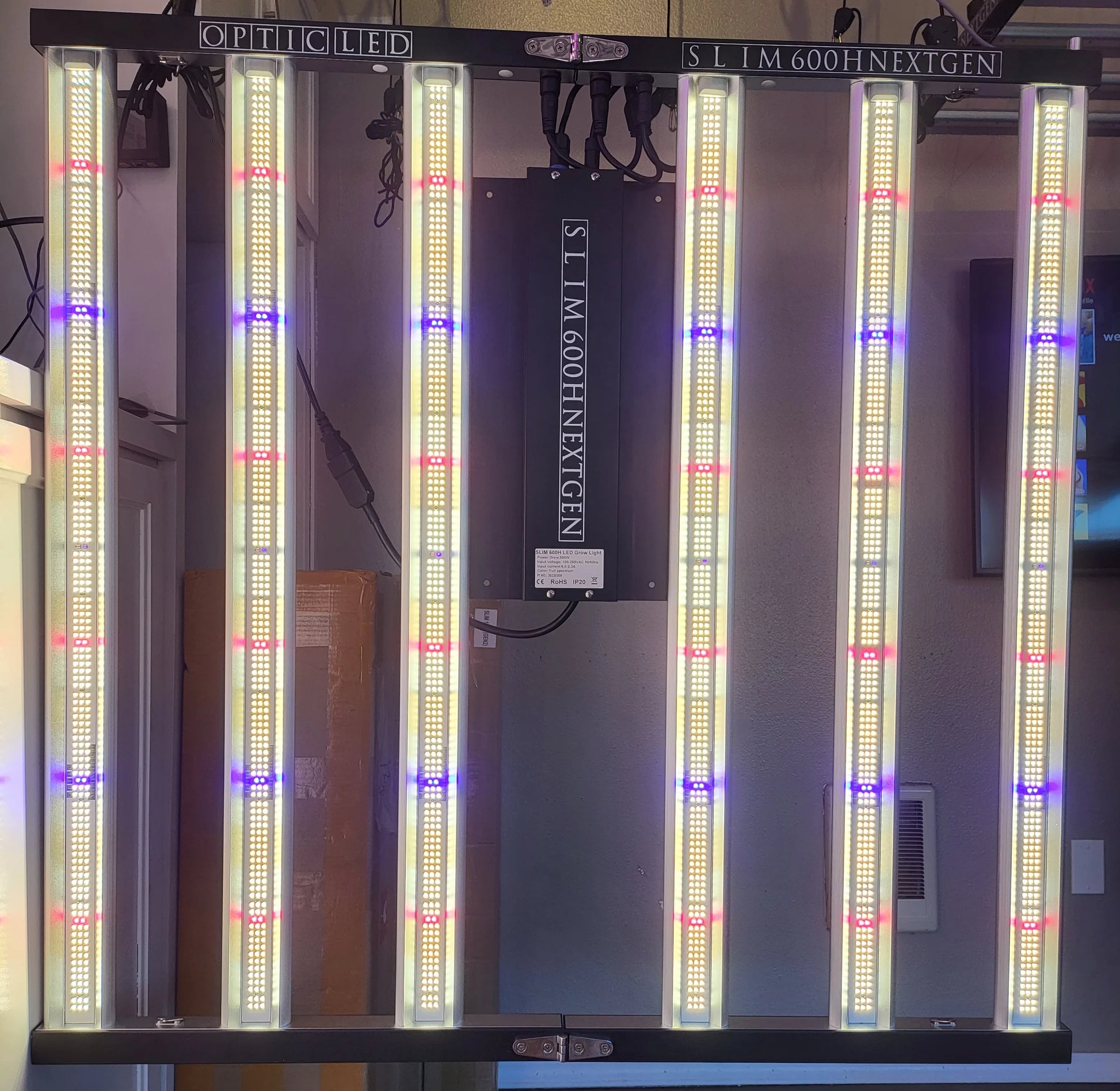 OPTIC Slim 600H NEXT Gen 調光機能付き 630w（150cmx150cm・UV/IR