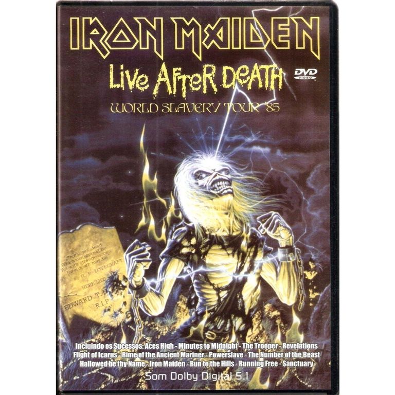 Dvd Iron Maiden - Live After Death em Promoção | Ofertas na Americanas