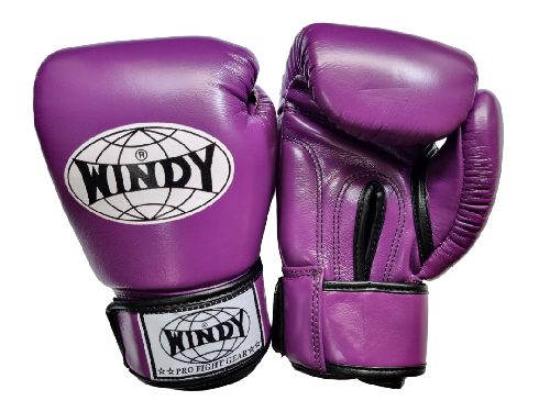WINDY ウィンディ キック ボクシンググローブ 明るい紫 Light Purpleの