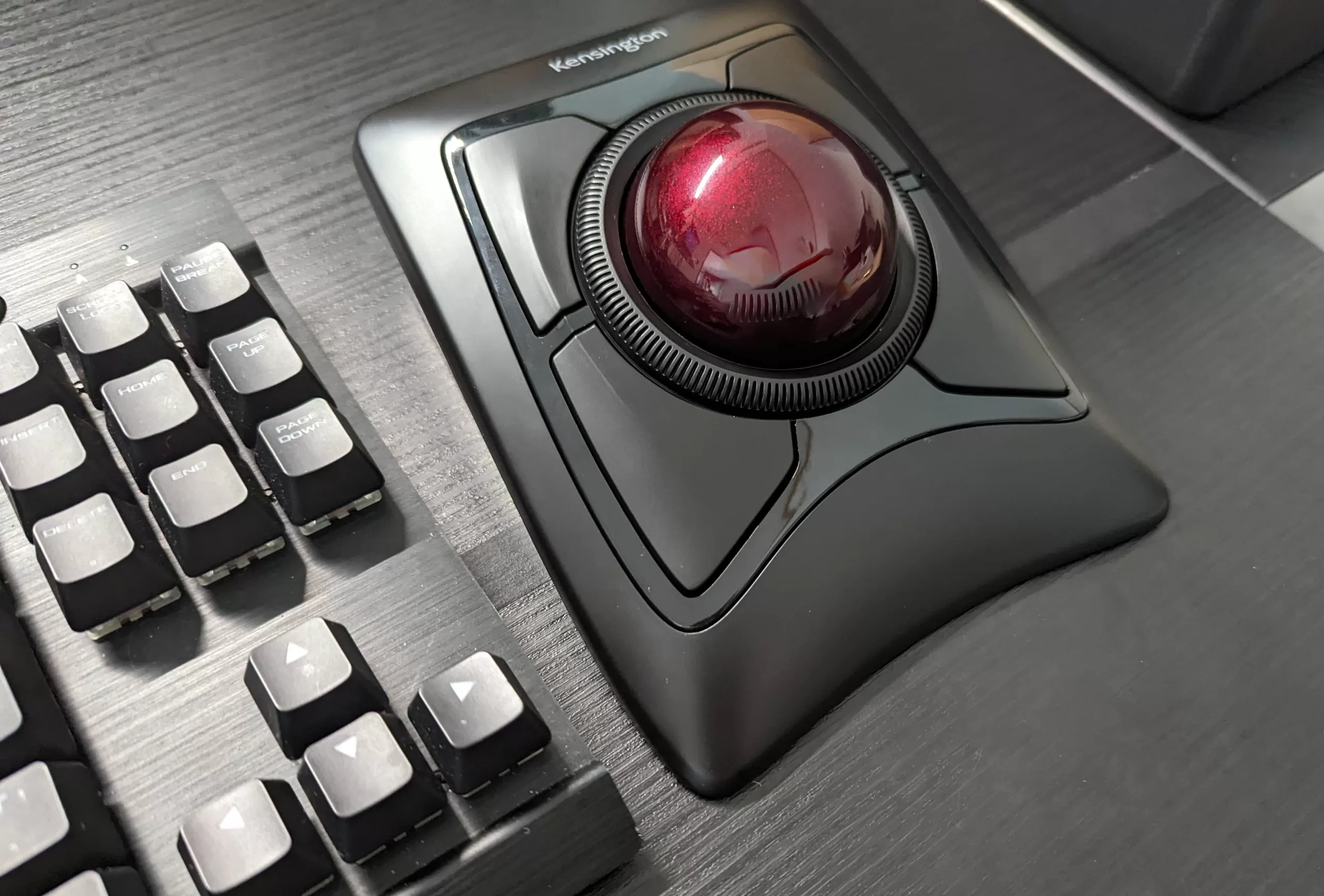 Kensington ExpertMouse レビュー」角度つけすぎ。 | ガジェ文