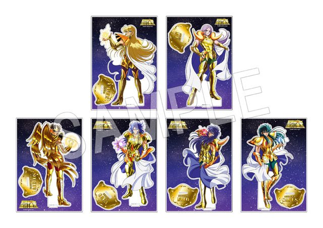 聖闘士星矢」アイオリア＆シュラの新規描き下ろしグッズ、ジャンプ