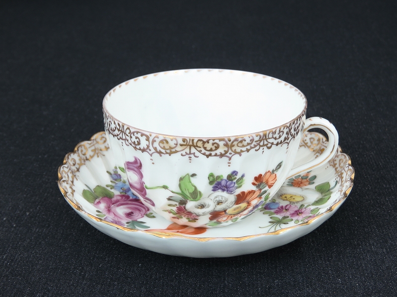 ドレスデン（Dresden）の ティーカップ & ソーサー ドイツの