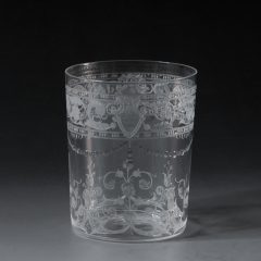 オールドバカラ「ゴブレット「バンブー」」《アンティックかとう》