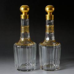 オールドバカラ「金彩装飾 リキュールセット」《アンティックかとう》