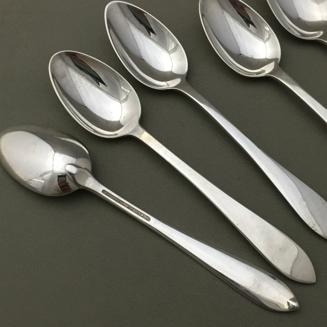ティファニー「“Queen Anne” コーヒースプーン 6本セット