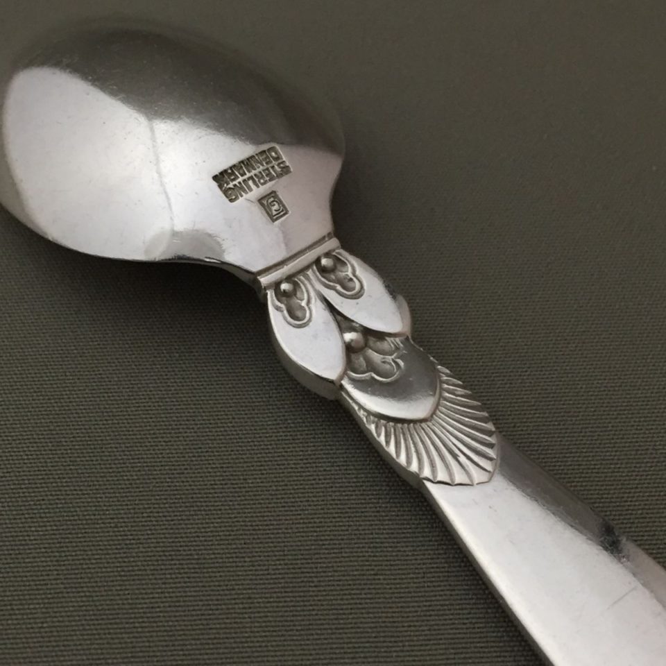 ジョージ・ジェンセン「“Cactus” ティースプーン 長さ12.3cm