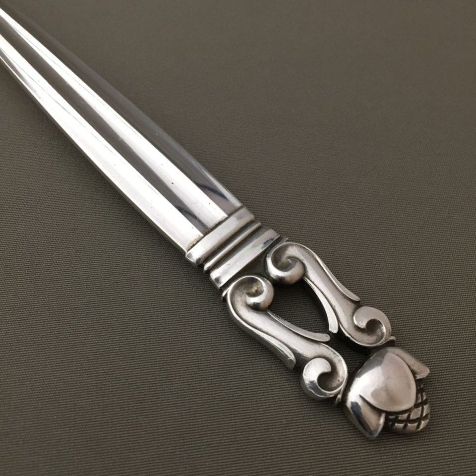 ジョージ・ジェンセン「“Acorn” ディナースプーン（大）長さ20.5cm