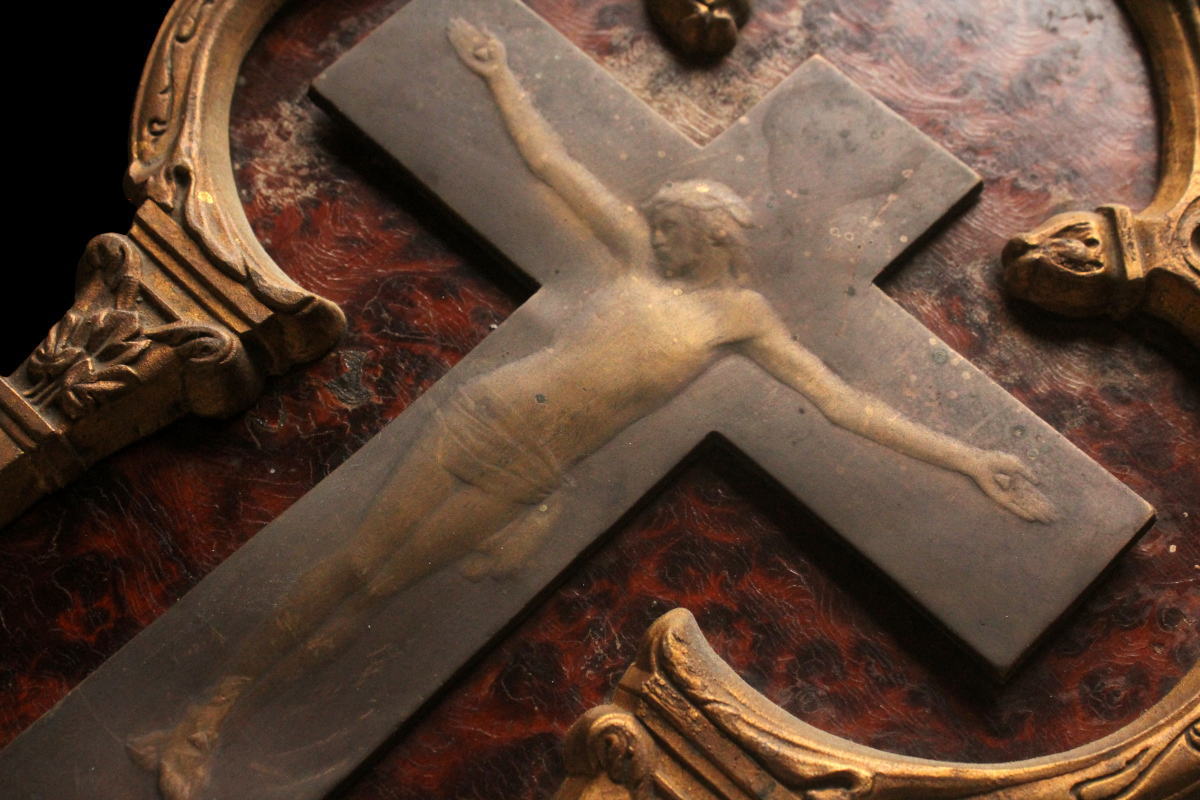 アンティークアナスタシア 神戸北野町 キリスト教 聖品 聖水盤