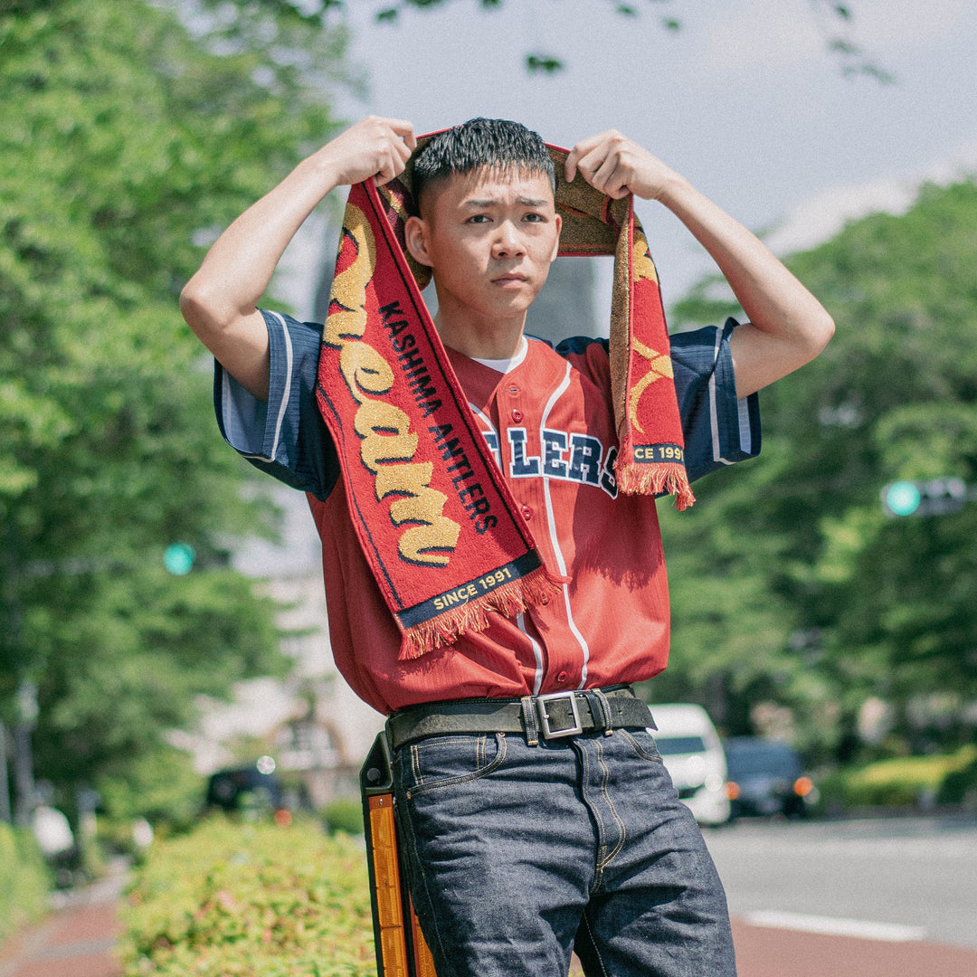 フリンジジャガードタオルマフラー（Football Dream） – 鹿島