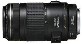 ピュン速AFの望遠ズーム EF70-300mm F4-5.6 IS II USM 交換レンズ