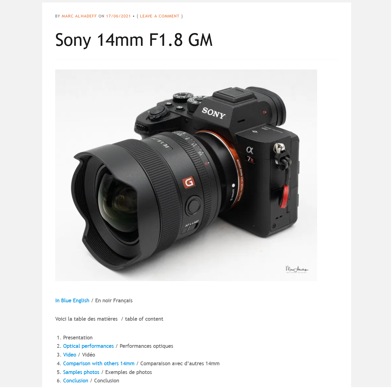 ソニー「FE 14mm F1.8 GM」はソニーの新しい傑作レンズ - とるなら